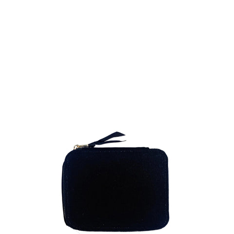 Bag-all Essential Gift Set Deal 3-Pack in Black, featuring cotton travel organizers: Round Skincare Case, Large Pill Case, and Jewelry Roll Pouch for stylish organization