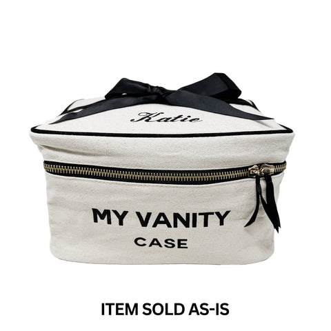 SALES BIN - My Vanity Large Beauty Box, Cream