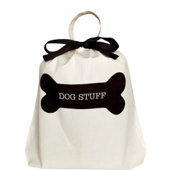 Dog Stuff Bag, Monogram, Cream
