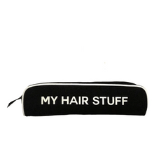 Hair Stuff Travel Case, Monogram, Black