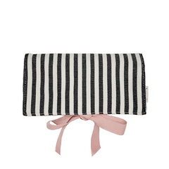 Couture Jewelry Roll, Medium, Monogram, Striped