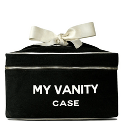 My Vanity Large Beauty Box, Personalized, Black