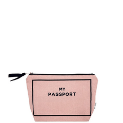 Passport Pouch, Personalized, Pink/Blush