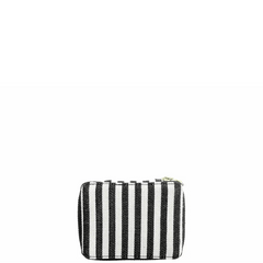 週間ピルオーガナイザー付きピル整理ケース、パーソナライズ、ストライプ柄