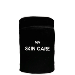 Round My Skin Care Case, Personalized, Black
