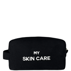 My Skin Care - Organizing Pouch, Personalized, Black