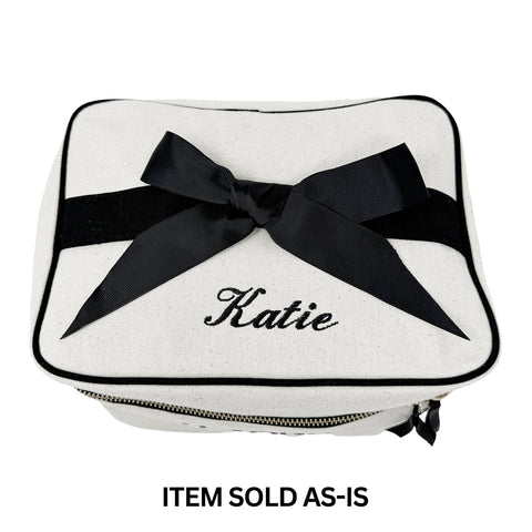 SALES BIN - My Vanity Large Beauty Box, Cream