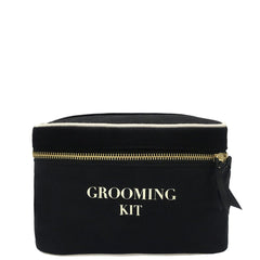Grooming Kit Box, Monogram, Black
