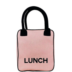 Lunch Box Insulated, Monogram, Pink/Blush